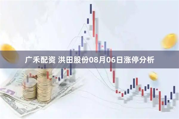 广禾配资 洪田股份08月06日涨停分析